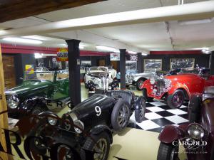 Bugatti 35, pre-war, basement showroom Beuerberg