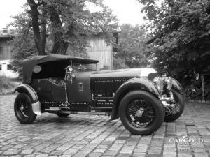 Bentley 6 1-2 Litre Tourer in Beuerberg, pre-war, Stefan C. Luftschitz
