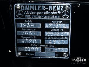 Typschild Mercedes 770 Las Vegas - Collection Luftschitz