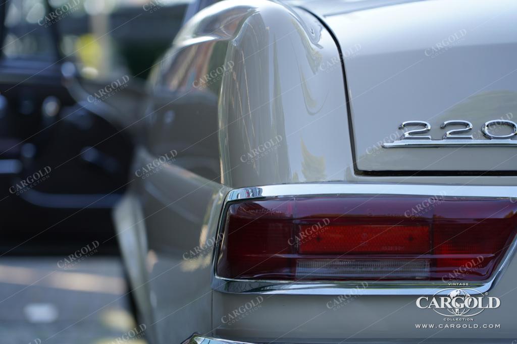 Cargold - Mercedes 220 SEb Coupe - Originalzustand / seltene Schalensitze  - Bild 29