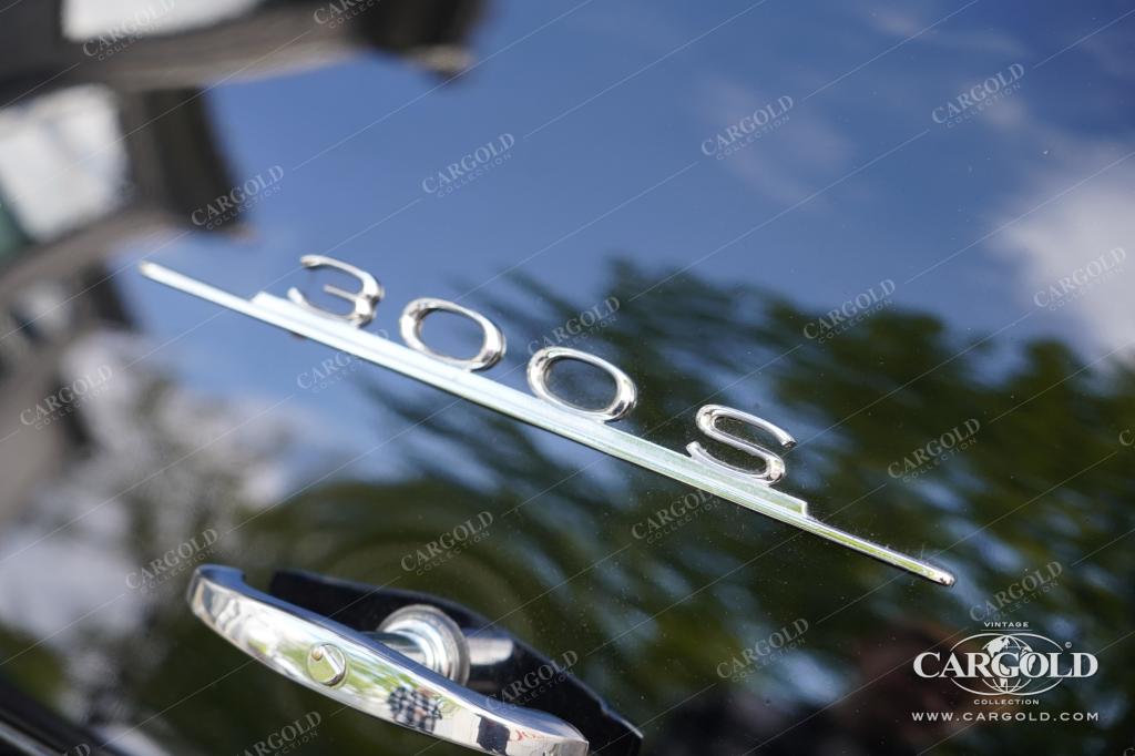 Cargold - Mercedes 300 S Cabriolet - 1A Authentisch / Erstes Leder!  - Bild 13