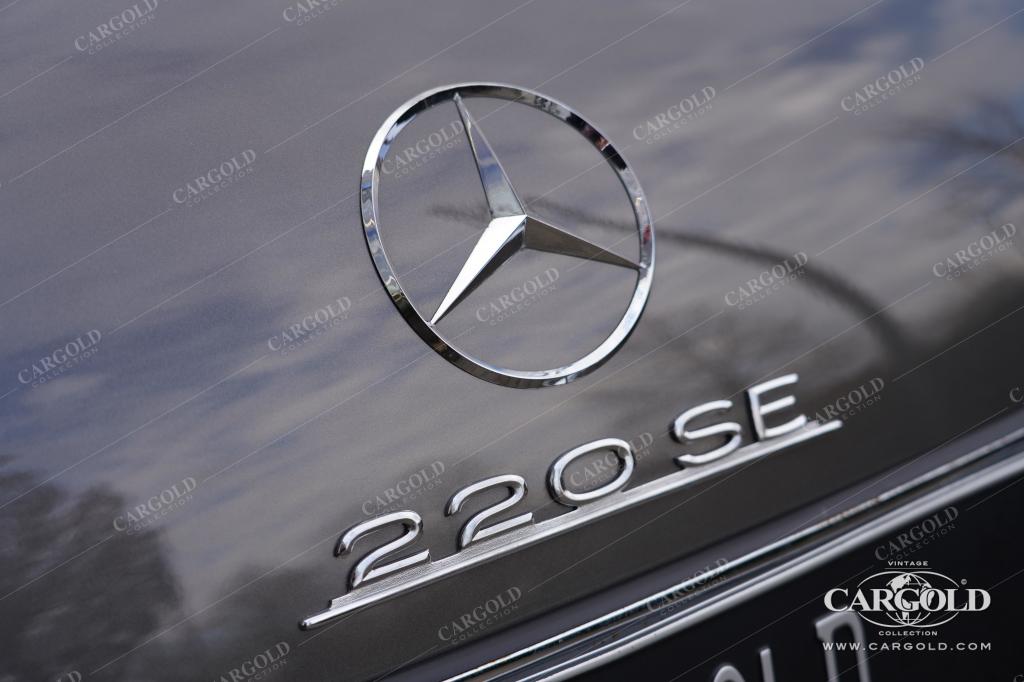 Cargold - Mercedes 220 SE Ponton  - Cabriolet / perfekt vollrestauriert  - Bild 8