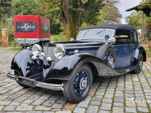 1938 Mercedes 540K Cabriolet B, Beuerberg Simssee, Luftschitz