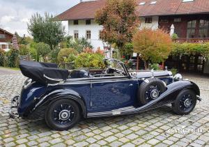 1938 Mercedes 540K Cabriolet B, Beuerberg Simssee