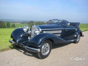 Mercedes 540 K Cabriolet A, pre-war, Stefan C. Luftschitz, Beuerberg, Riedering 