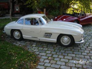  Mercedes 300 SL Gullwing, Jaguar XK 140, post-war, Stefan C. Luftschitz, Beuerberg, Riedering 