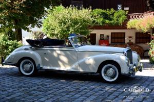 Mercedes 300 S Cabrio A 1953, postwar car, Stefan C. Luftschitz, Beuerberg