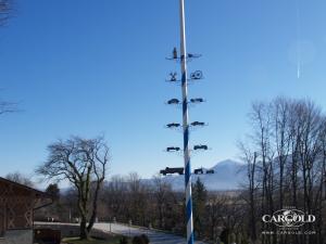 Hitzelsberg Maibaum, Stefan C. Luftschitz, Beuerberg, Riedering 