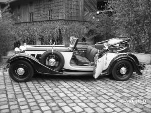 Horch 780 B Cabriolet, pre-war, 1 of 83 built, pre-war, Stefan C. Luftschitz, Beuerberg