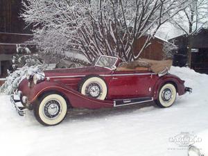 Horch 853 A Sport-Cabriolet, pre-war, Stefan C. Luftschitz,  Beuerberg, Riedering