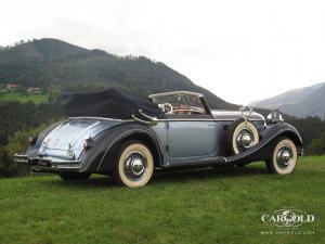 Horch 853 Sport-Cabriolet, pre-war, Stefan C. Luftschitz, Beuerberg, Riedering