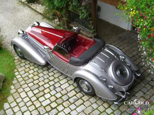 Horch 855 Spezialroadster, pre-war, Stefan C. Luftschitz,  Beuerberg, Riedering