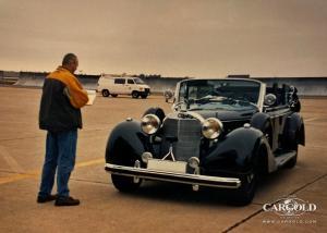 1942 Mercedes 770 K Offener Tourenwagen, gepanzert, prewar car, Sacramento Airfield, Stefan C. Luftschitz