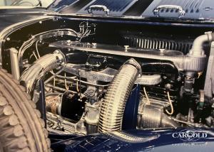 Mercedes 770K Engine, 770K Collection, Las Vegas, antique car, Stefan C. Luftschitz