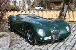 Jaguar C- Type Beuerberg, post-war, Stefan C. Luftschitz,  Beuerberg, Riedering