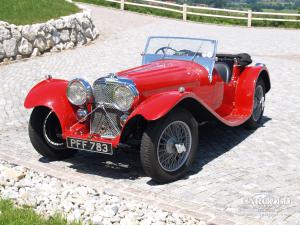 Jaguar SS 100 Roadster, pre-war, Stefan C. Luftschitz, Beuerberg, Riedering 