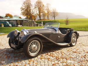 Jaguar SS 100 Roadster, pre-war, Stefan C. Luftschitz, Beuerberg, Riedering