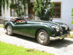 Jaguar XK 140 Cabriolet, post-war, Stefan C. Luftschitz, Beuerberg, Riedering