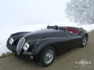 Jaguar XK 140 Roadster racing, Stefan C. Luftschitz, Beuerberg, Riedering