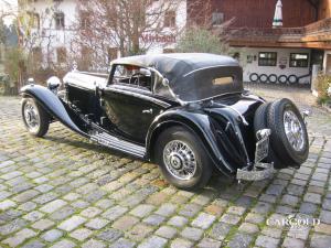 Mercedes 380 K Cabrio A, pre-war, Stefan C. Luftschitz, Beuerberg, Riedering  