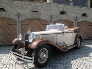 Mercedes 460 Nurburg Cabriolet, pre-war, Stefan C. Luftschitz, Beuerberg, Riedering  