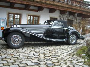Mercedes 540 K Spezialroadster, pre-war, Stefan C. Luftschitz, Beuerberg, Riedering  