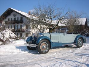 Mercedes 710 SS Tourenwagen, pre-war, Stefan C. Luftschitz, Beuerberg, Riedering  