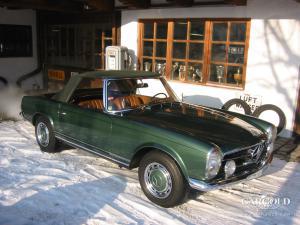 Mercedes 280 SL Roadster, original 40.000 km, 1. Hand, post-war, Stefan C. Luftschitz, Beuerberg, Riedering  