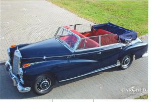 Mercedes 300 d Cabriolet D 1961, 1 of 65 units built, Stefan C. Luftschitz, Beuerberg