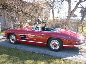 Mercedes 300 SL 1963, post-war, Stefan C. Luftschitz, Beuerberg, Riedering  