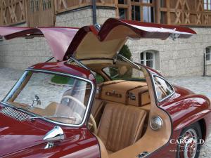 Mercedes 300 SL Gullwing 1956, 60.000 kms original, post-war, Stefan C. Luftschitz, Beuerberg, Riedering