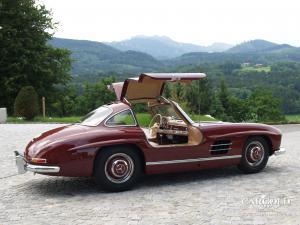 Mercedes 300 SL Gullwing 1956, 60.000 kms original, post-war, Stefan C. Luftschitz, Beuerberg, Riedering