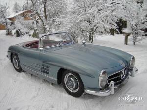 Mercedes 300 SL Roadster 1958, post-war, Stefan C. Luftschitz, Beuerberg, Riedering 