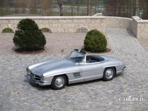 Mercedes 300 SL Roadster 1959, post-war, Hitzelsberg, Stefan C. Luftschitz, Beuerberg