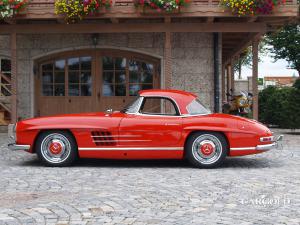 Mercedes 300 SL Roadster 1961, disc-brakes, 29.000 kms original, Stefan C. Luftschitz, Beuerberg, Riedering