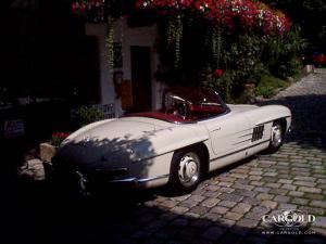 Mercedes 300 SL Roadster 1961, disc-brakes, post-war, Stefan C. Luftschitz, Beuerberg, Riedering 