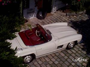 Mercedes 300 SL Roadster 1961, disc-brakes, post-war, Stefan C. Luftschitz, Beuerberg, Riedering 