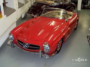 Mercedes 300 SL Roadster 1963, alloy-engine, post-war, Stefan C. Luftschitz, Beuerberg