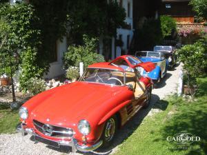 Mercedes 300 SL und weitere- Probefahrten Beuerberg, post-war, Stefan C. Luftschitz, Beuerberg, Riedering 