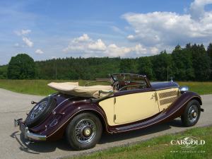 Mercedes 320 Cabriolet A 1938, pre-war, Stefan C. Luftschitz, Beuerberg, Riedering