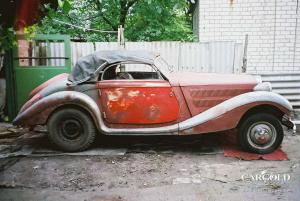 Mercedes 320n Cabriolet, Restaurierungsprojekt, pre-war, Stefan C. Luftschitz, Beuerberg 