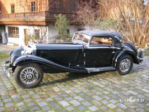 Mercedes 380 Cabriolet A, pre-war, Stefan C. Luftschitz, Beuerberg, Riedering 