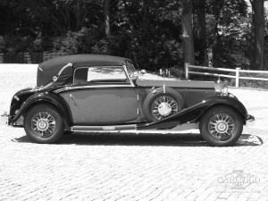 Mercedes 380 K Cabriolet A, post-war, Stefan C. Luftschitz, Beuerberg