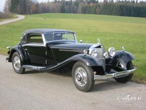 Mercedes 380 K Cabriolet A, pre-war, Stefan C. Luftschitz, Beuerberg, Riedering 