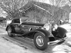 Mercedes 500 K Cabriolet A 5.4, pre-war, Stefan C. Luftschitz, Beuerberg, Riedering  