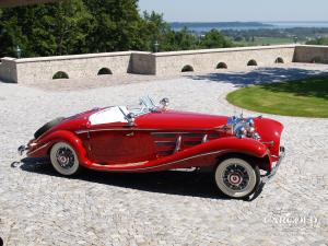 Mercedes 500 K Specialroadster, pre-war, Stefan C. Luftschitz, Beuerberg, Riedering 