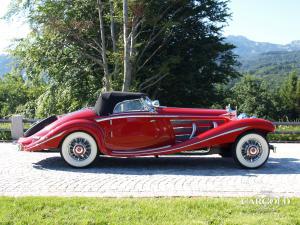 Mercedes 500 K Specialroadster, pre-war, Stefan C. Luftschitz, Beuerberg, Riedering 