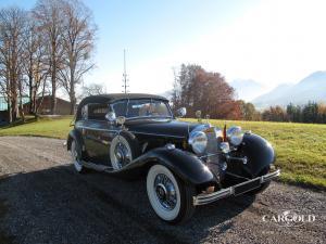 Mercedes 540 K Cariolet B, pre-war, Stefan C. Luftschitz, Beuerberg, Riedering  