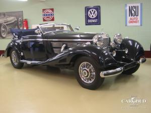 Mercedes 540 K Cabriolet A, basement Beuerberg, pre-war, Stefan C. Luftschitz, Beuerberg, Riedering 