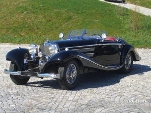 Mercedes 540 K Specialroadster, pre-war, Stefan C. Luftschitz, Beuerberg, Riedering  